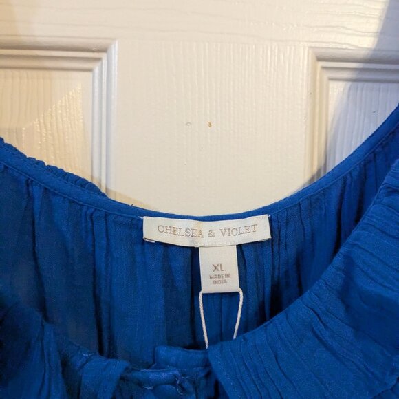 Chelsea and Violet Royal Blue Romper - Picture 2 of 3